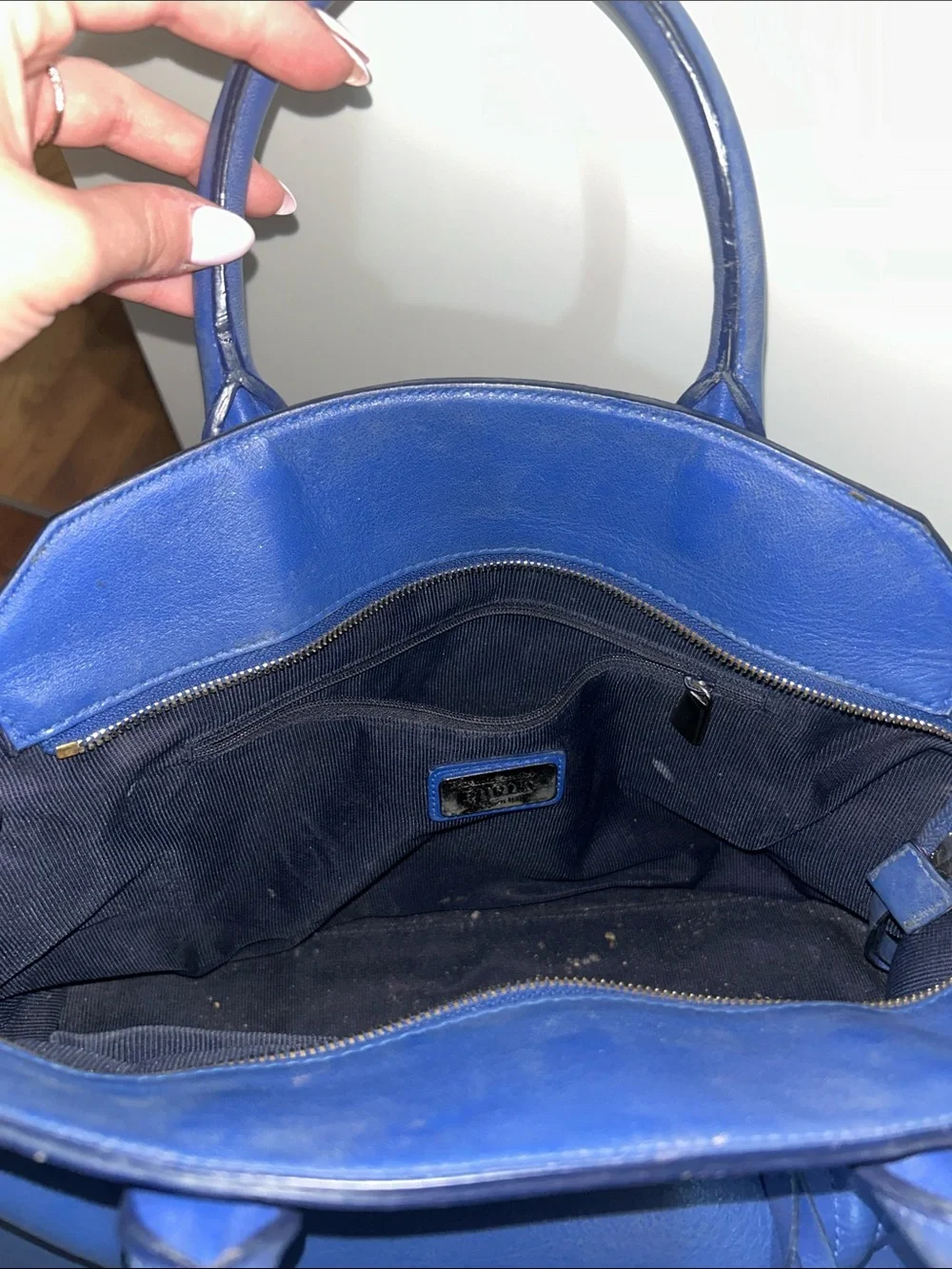 Furla structured satchel